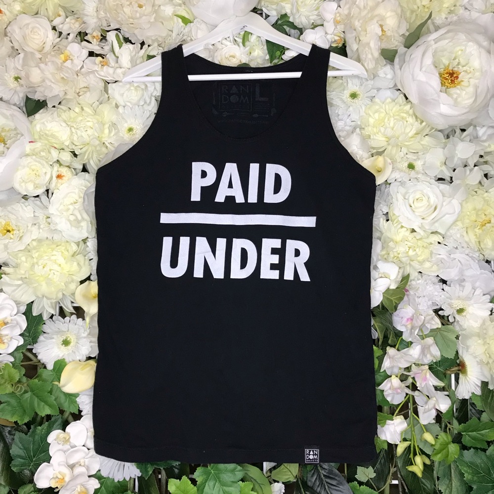 Random Objects Vintage Tank Top